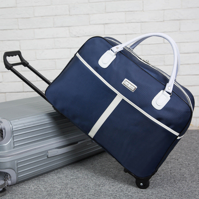 Large-Capacity Trolley Bag Portable Short-Distance Travel Duffel Bag