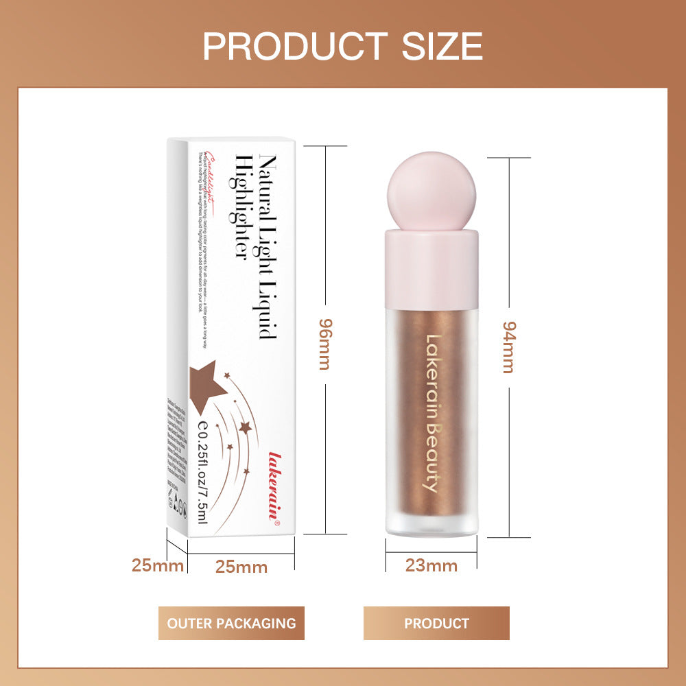Correction Skin Color Liquid Highlight Eyeshadow Facial Brightening