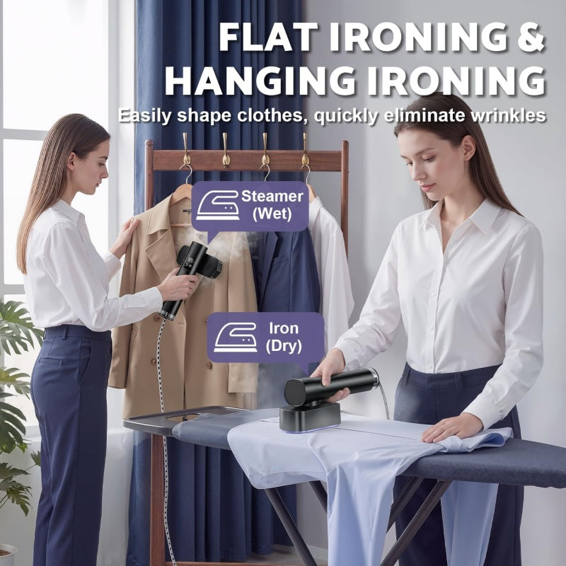 Portable Handheld Clothes Steamer for Home & Travel