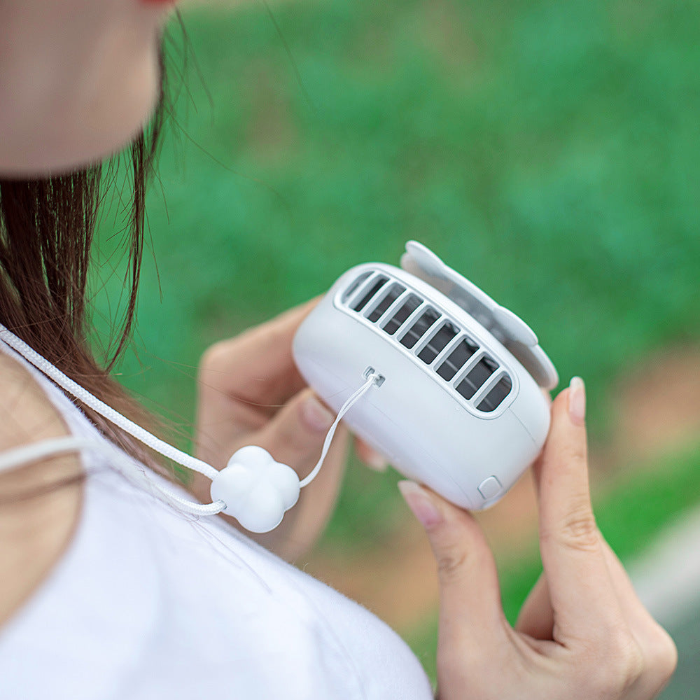 Portable Hanging Neck Mini Silent Fan